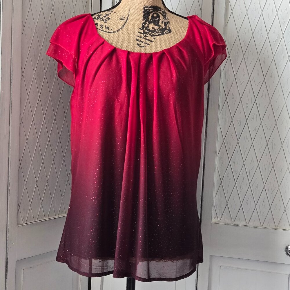 Dress Barn Ombre Top